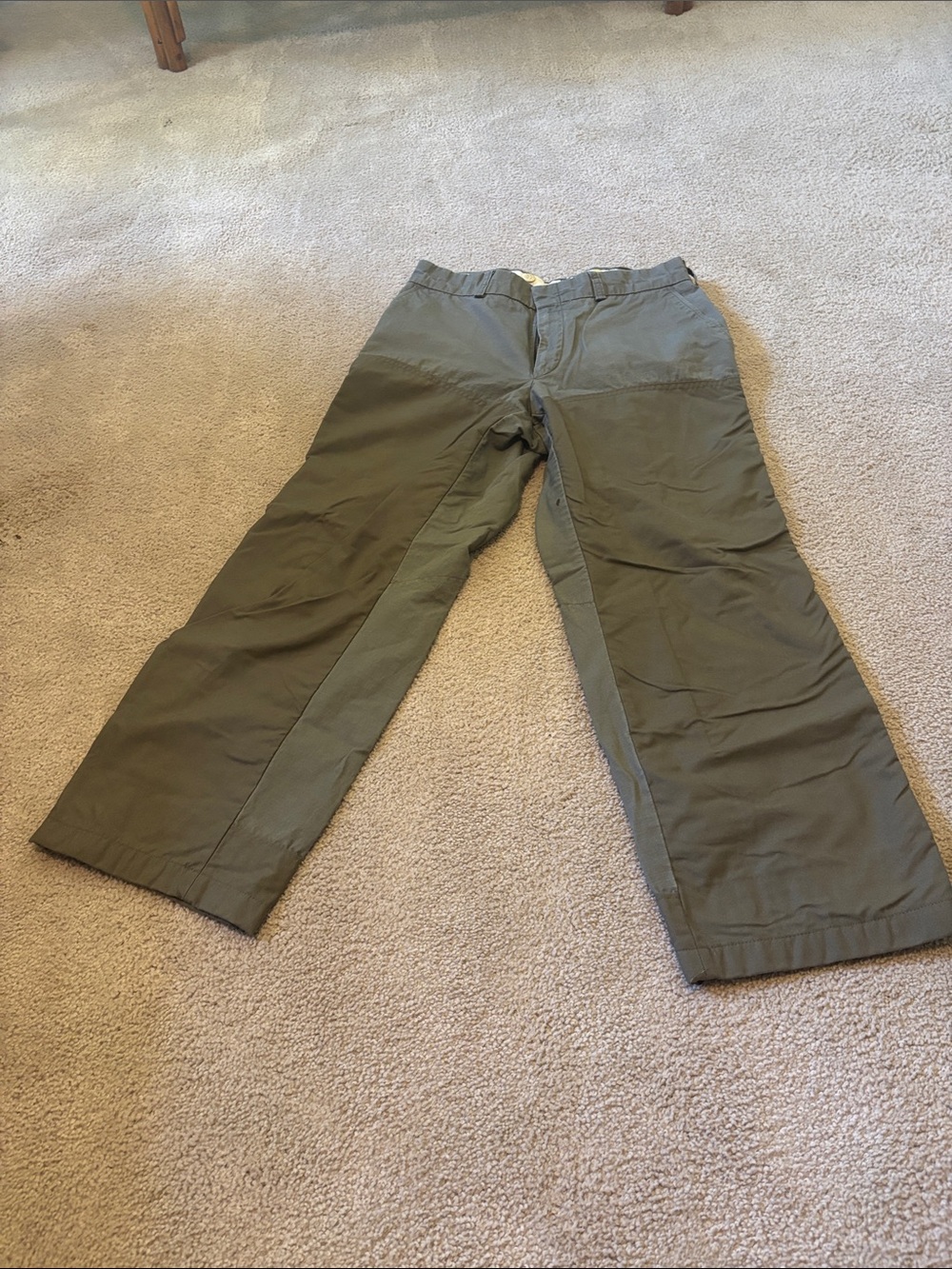 Men's Olive Green Casual Pants